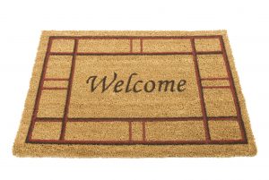 Welcome mat 